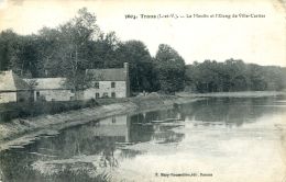 N°53918 -cpa Trans (35) Le Moulin Et L'étang De Ville Cartier- - Moulins à Eau