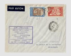 AEROGRAMME - Colonies Françaises – SOUDAN « BAMAKO »Liaisons Inter-coloniales Sous Enveloppe OuverteAf - Lettres & Documents