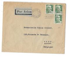 78 – YVELINES (Ex Seine & Oise) « VERSAILLES »LSE - 20gr. – Tarif PA « BELGIQUE &raquo - 1927-1959 Briefe & Dokumente