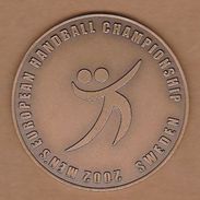 AC - 2002 MEN'S EUROPEAN HANDBALL CHAMPIONSHIP MEDAL SWEDEN - Handball