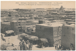 AFRIQUE OCCIDENTALE, FORTIER - Tombouctou, Le Marché - Mali