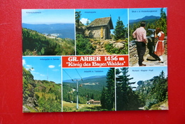 Großer Arber - König Des Bayerischen Waldes - Stempel Arbersesselbahn - Regen