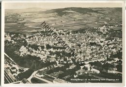 Weissenburg - Rohrberg - Fliegeraufnahme - Foto-Ansichtskarte Grossformat - Verlag A. Weber & Co Stuttgart - Weissenburg