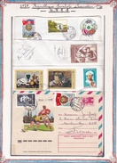 Russie  - Collection Vendue Page Par Page - Timbres Oblitérés / Neufs *(avec Charnière) -Qualité B/TB - Lettres & Documents