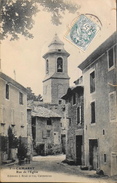 CPA.- FRANCE - Camaret-sur-Aigues Est Situé Dans Le Dép. De Vaucluse - Rue De L'Eglise - Daté 1906 - BE - Camaret Sur Aigues