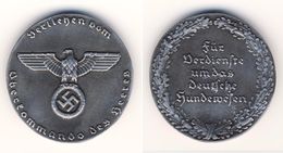 ★★ RARE GERMAN  WAR- MEDAL- BADGE, Diameter (4,1 Cm ) **44 Gr. HEAVY - Autres & Non Classés