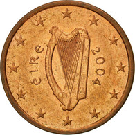 IRELAND REPUBLIC, Euro Cent, 2004, TTB, Copper Plated Steel, KM:32 - Ireland