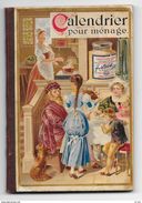 RARITA' CALENDIER Pour Ménage Offert Par La COMPAGNIE LIEBIG 1890 - 120 Pag- Mis. 8,2x11,9 - BUONO STATO - Formato Grande : ...-1900