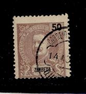 ! ! Zambezia - 1903 D. Carlos 50 R - Af. 48 - Used - Zambezia