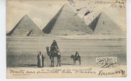 AFRIQUE - EGYPTE - Les Trois Pyramides - Pyramides