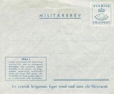 SWEDEN #  MILITARY LETTER - Militaire Zegels