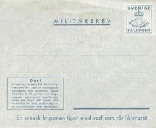 SWEDEN #  MILITARY LETTER - Militares