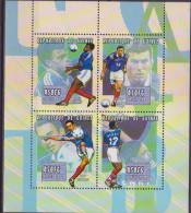 REP. GUINEE TOP PLAYER - ZIDANE/HENRI... SOCCER / CALCIO / FOOTBALL SHEET  MNH - Unused Stamps