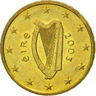 IRELAND REPUBLIC, 10 Euro Cent, 2003, TTB, Laiton, KM:35 - Irlanda