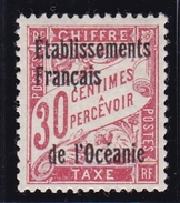 Océanie Taxe N° 4 Neuf * - Timbres-taxe