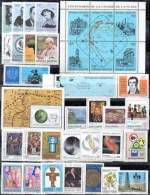 ARGENTINE / ARGENTINA 1982 - COMMEMORATIFS 43v + 2 BF - Unused Stamps