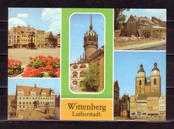 317o *  WITTENBERG * LUTHERSTADT * SCHLOSSKIRCHE * EIS-CAFE * RATHAUS * MARKT **!! - Wittenberg