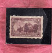 TURCHIA TURKÍA TURKEY IMPERO OTTOMANO EMPIRE OTTOMAN 1920 SULEYMANIYE MOSQUE OF Suleiman MOSCHE 25p MNH - Ongebruikt