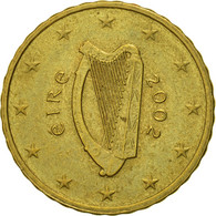 IRELAND REPUBLIC, 10 Euro Cent, 2002, TTB, Laiton, KM:35 - Irlanda