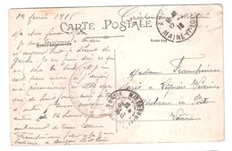 MILITAIRE POSTMARK CAPITAIN COMANDANT CPA 49 ANGERS Logis Barrault Musée Des Beaux Arts T - RARE PENDANT LA GUERRE ? - Angers