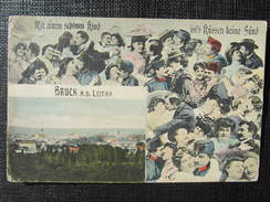AK BRUCK A.d.Leitha Collage 1917 //// D*24963 - Bruck An Der Leitha