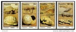 Namibia - 1995 Fossils Set (**) # SG 663-666 , Mi 789-792 - Ostriches