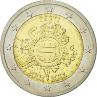 Estonia, 2 Euro, 10 Ans De L'Euro, 2012, SPL, Bi-Metallic - Estonie