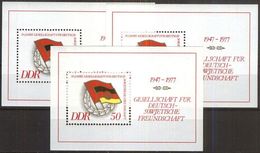 DDR 1977 Mi-Nr. Block 47 3 Stück ** MNH - 1971-1980