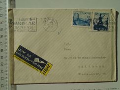 D151254 TURKEY TÜRKIYE - Cover - Ucak Ile Par Avion -1964  - ANKARA -Bakanlikar-  To Austria  Salzburg-Maxglan - Briefe U. Dokumente