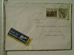 D151255 TURKEY TÜRKIYE - Cover - Ucak Ile Par Avion -1964  - ANKARA -  To Austria  Salzburg-Maxglan - Briefe U. Dokumente