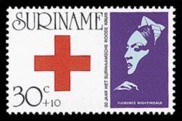 SURINAME 1973 NVPH 604 RODE KRUIS RED CROSS MNH POSTFRIS - Surinam ... - 1975