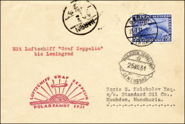 GERMANIA REICH POSTA AEREA 1931 - 2 M. Polar Fahrt (Mi 457), Perfetto, Su Busta Da Berlino 29/7/1931... - Other & Unclassified