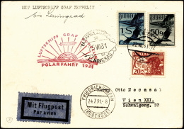 AUSTRIA POSTA AEREA 1931 - Lettera Affrancata Dall'Austria 22/8/1931 Trasportata A Leningrado Con La... - Other & Unclassified