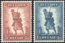 BELGIO 1932 - Fanteria (351/352), Gomma Integra, MNH, Perfetti. ... - Europe (Other)