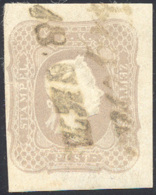 AUSTRIA GIORNALI 1861 - 1,05 K. Lilla Grigio Chiaro (7a), Usato, Perfetto. Cert. Raybaudi. ... - Altri - Europa