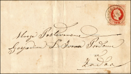 AUSTRIA 1867 - 1 K. Francesco Giuseppe (34), Su Sovracoperta Di Lettera Da Osseglie 18/8 (Sass. Punt... - Autres - Europe