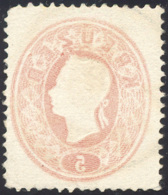 AUSTRIA 1860 - 5 K. Vermiglio (19), Nitido Decalco Completo, Usato. ... - Europe (Other)