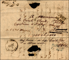 AUSTRIA 1840 Ca - Lettera Non Affrancata Da Vienna 27/7 A Padova, Rispedita Prima A Cremona, Poi A M... - Europe (Other)