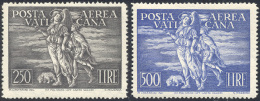 1948 - Tobia (16/17), Ben Centrati, Gomma Originale Integra, Perfetti. Cert. Diena Per L'alto Valore... - Airmail