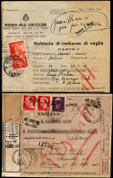 1949 - 10 Lire Risorgimento (585), Perfetto, Isolato Su Modello Di Richiesta Di Rimborso Vaglia Annu... - Other & Unclassified