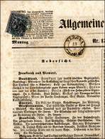 1858 - 10 Cent. Grigio Lillaceo (4), Perfetto, Annullato In Arrivo A Modena 14/5/1858 Su Copia Del G... - Modena