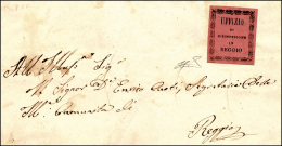 SANITA' 1855 - Lettera Spedita Dal Lazzaretto Di Villa S. Pellegrino 14/8/1855 A Reggio Con Tagli Di... - Modena