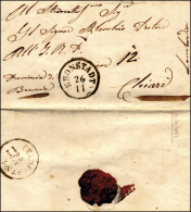 1854 - Lettera Non Affrancata Da KRONSTADT 27/11/1854 A Chiari, Al Verso Il Bollo Di Posta Militare ... - Lombardy-Venetia