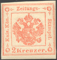 1859 - 2 Kr. Vermiglio (3), Nuovo, Gomma Originale Integra, Perfetto. Freschissimo. Cert. Sorani. ... - Lombardo-Vénétie