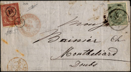 1877 - 2 Cent. De La Rue, Tiratura Di Londra E 5 Cent., Tiratura Di Torino (L15,T16), In Buono Stato... - Other & Unclassified