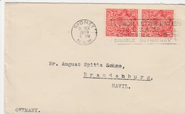 Australie Lettre Pour L'Allemagne 1928 - Cartas & Documentos