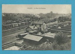 CPA - Chemin De Fer Trains De Marchandises En Gare De CHAGNY 71 - Chagny