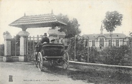 Ballan (Indre-et-Loire) - L'Hospitalité - Calèche Devant La Propriété - Carte Non Circulée - Ballan-Miré