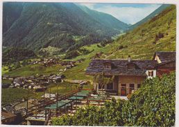 SUISSE,SWITZERLAND,SWISS, HELVETIA,SCHWEIZ,SVIZZERA ,VALAIS,CERISIER SUR MARTIGNY,CAFE RESTAURANT,VILLAGE,TERRASSE - Martigny