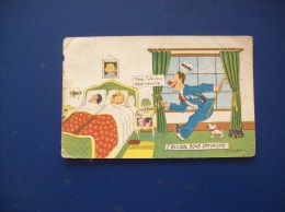 Carte Postale Ancienne, Illustrée Par Jean De Preissac, Humoristique "Tiens, Je Suis Déjà Rentré" - Preissac